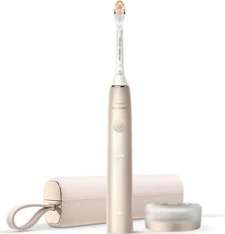 Philips Sonicare DiamondClean Prestige 9900 HX9992/11 béžová / Sonická zubná kefka / 62.000 kmitov / 5 režimov 