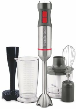 Zelmer ZHB4652 Vario strieborná / Tyčový mixér / 1400 W / 4 nástavce / s príslušenstvom / dopredaj