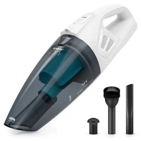 Niceboy ION Hurricane R1 7.4 V WET &amp; DRY / Aku ručný vysávač / suché + mokré vysávanie / 50W / HEPA