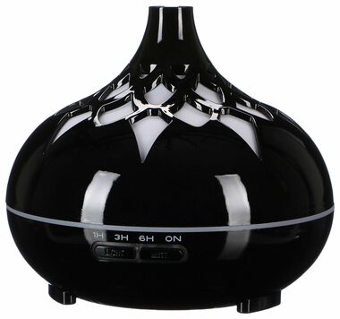 SIXTOL Palm čierny lesk / Aróma difúzer / 500ml / 12 W / Automatické vypnutie