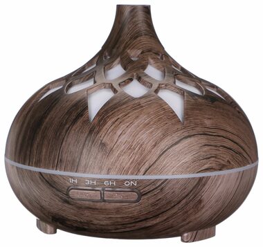 SIXTOL Palm šedé drevo / Aróma difúzer / 500ml / 12 W / Automatické vypnutie