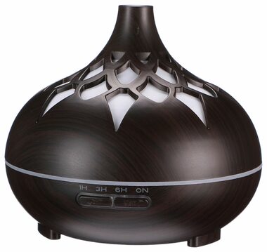 SIXTOL Palm tmavé drevo / Aróma difúzer / 500ml / 12 W / Automatické vypnutie
