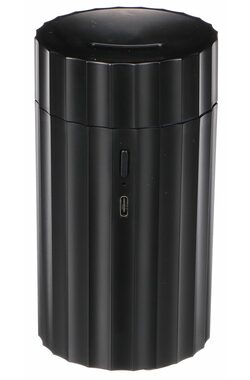 SIXTOL Car Flame čierna / Aróma difúzer do auta / 100ml / 5 W / do držiaka na pitie / USB-C