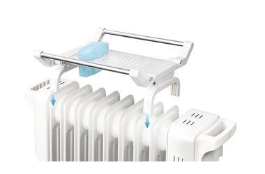 ECG OR 2090 Skladací sušiak s nádobkou na zvlhčovanie vzduchu / pre olejový radiátor OR 2090