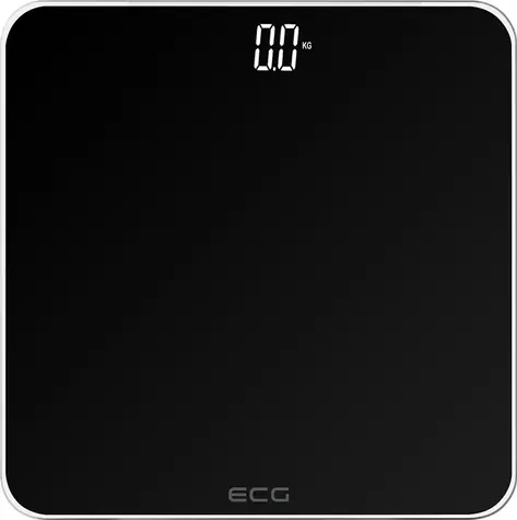 ECG OV 1821 čierna / osobná váha / maximálne 180 kg / presnosť 100 g / LED displej / tvrdené sklo / 3x AAA batérie 
