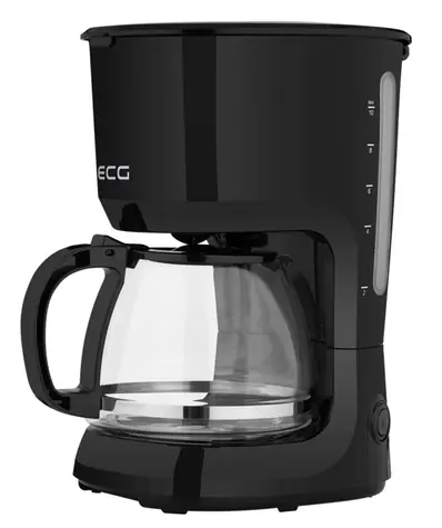 ECG KP 2116 Easy čierna / kávovar na prekvapkávanú kávu / 750W / 1.25 l