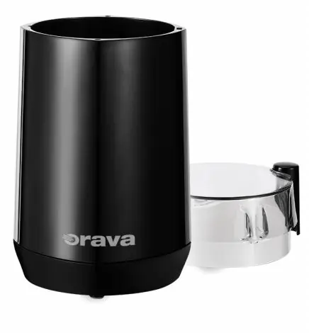 Orava KM-803 čierna / mlynček na kávu / zásobník 45 g / 180 W 
