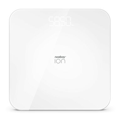 Niceboy ION FitScale biela / Osobná váha / do 180 kg / 3x AAA