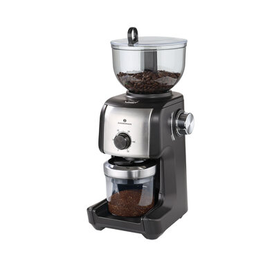 Zassenhaus 43020 čierna / mlynček na kávu / zásobník 450 g / 130 W / 16 stupňov hrubosti
