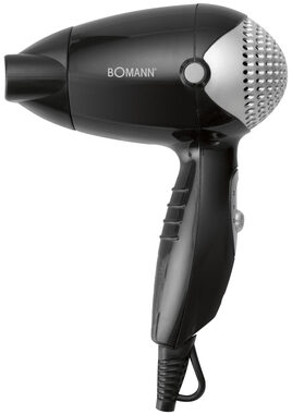 Bomann HT 8002 CB čierna/biela / Fén na vlasy / 1200W / 2 teploty 