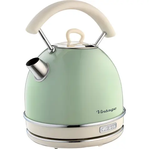 Ariete 2877-04 Vintage zelená / Rýchlovarná kanvica / 2000 W / 1.7 l / nerez