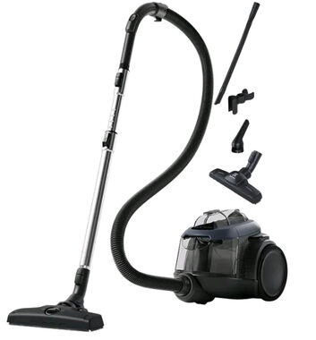 Electrolux EL61C3DB čierna / bezvreckový vysávač / 550 W / 74 dB / 1.6 L / rádius 12m 