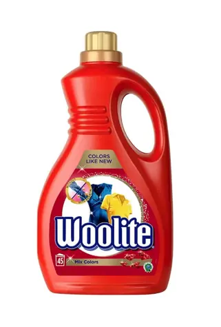 Woolite Mix Color 45 dávok 2.7 l / Prací gél na farebnú bielizeň zachováva intenzitu farby 