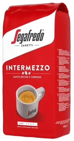 Segafredo Intermezzo 1 kg / Zrnková káva / 60% Arabica &amp; 40% Robusta