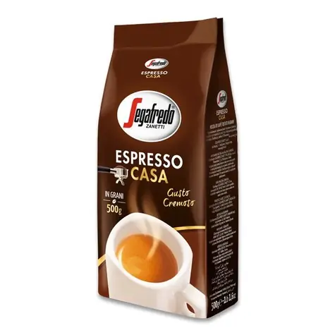 Segafredo Zanetti Espresso Casa 500 g / Zrnková káva / 80% Arabica &amp; 20% Robusta