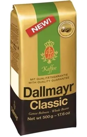 Dallmayr Classic (zrnková) 500 g / Zrnková káva / 100% Arabica