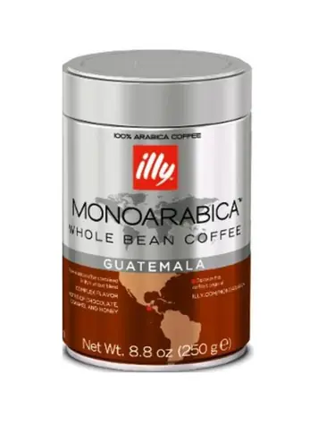 Illy Monoarabica Guatemala 250 g / Zrnková káva / 100% Arabica / Plechovka
