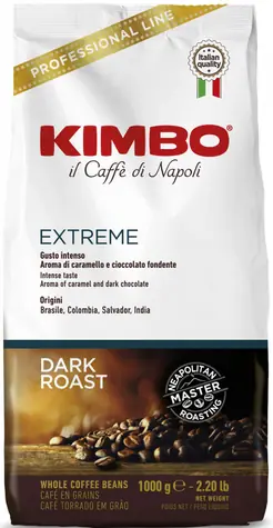 Kimbo Extreme 1 kg / Zrnková káva / 100% Arabica 