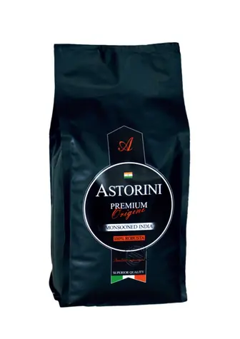 Astorini Premium Monsooned India 500 g / Zrnková káva / 100% Robusta