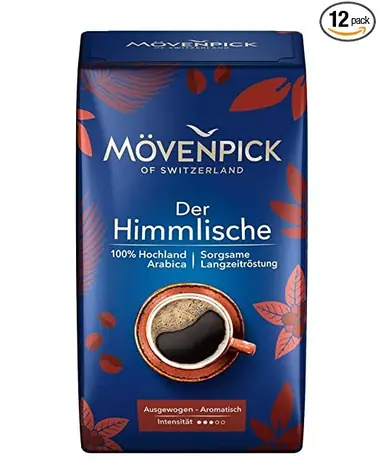 Mövenpick Café Crema 1 kg / Zrnková káva / 100% Arabica