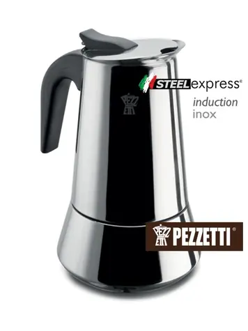 Pezzetti SteelExpress Moka kanvica na 6 šálok / 300 ml