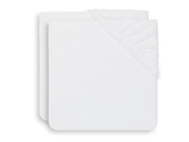 Jollein Poťah na prebaľovaciu podložku 50x70cm 2 ks froté White