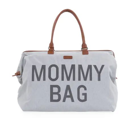Childhome Prebaľovacia taška Mommy Bag Canvas Grey / 55 x 30 x 40 cm
