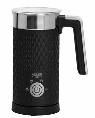 Adler AD 4494b čierna / Napeňovač mlieka / 500W / 300 ml