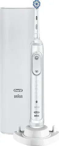 Oral-B Genius X 20100S biely / Elektrická zubná kefka / oscilačná / 6 režimov / senzor tlaku
