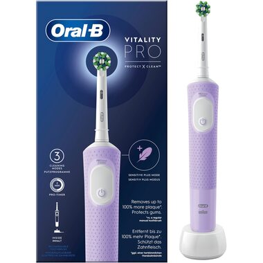 Oral-B Vitality Pre fialovú / Elektrickú zubnú kefku / oscilačné / 3 režimy / časovač