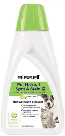 Bissell Pet Natural Spot & Stain 1 L / čistiaci Prostriedok na koberce