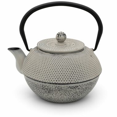 Bredemeijer Jang Kanvička na čaj sivá / 1.1 l / liatina / čajové sitko 
