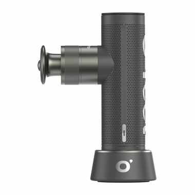 NAIPO Oyeet Nex Pre sivá / Masážna pištoľ / 8 nástavcov / 4 úrovne intenzity / 4x1600 mAh