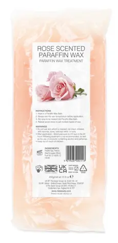 RIO Paraffin Wax Rose / Náhradný vosk pre parafínový kúpeľ / 450g