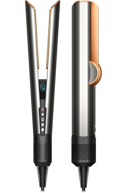Dyson Airstrait HT01 Nickel / Cooper / Žehlička na vlasy / 3 režimy / 80 - 140 ° C / kábel 2.7m 