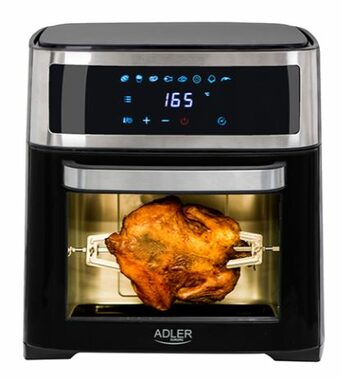 Adler AD 6309 čierna / Teplovzdušná fritéza / 2500W / 13L / 40 - 200°C 