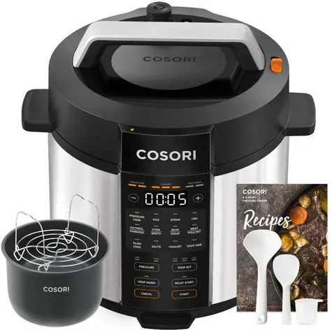 Cosori Multicooker CMC strieborná / Multifunkčný hrniec / 5.7L / keramika