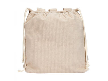Little Dutch Závesná taška na hračky Pure Beige / Rozmery: 40 x 50 x 15 cm