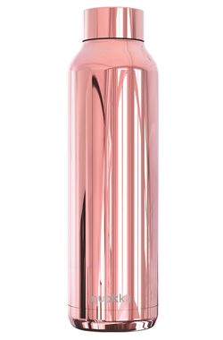 Quokka Nerezová termofľaša SOLID Sleek Rose Gold 630 ml / Objem: 630 ml / Rozmery: 250 x 72 mm / Hmotnosť: 299 g