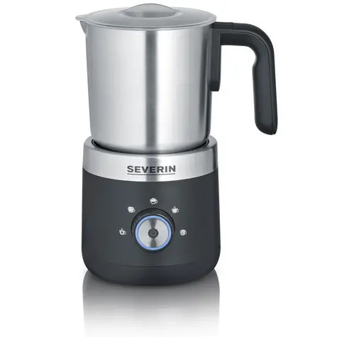 Severin SM 3588 strieborná / Napeňovač mlieka / 550W / 300 ml