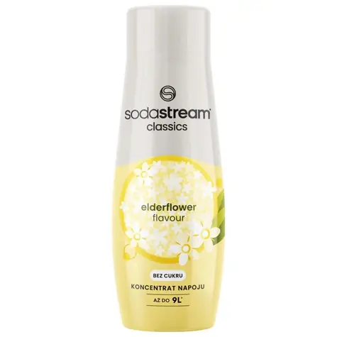 SodaStream Elderflower Zero 440 ml / až 9 litrov nápoja / dopredaj