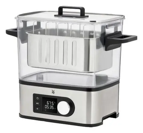 WMF Lono 04.1536.0011 strieborná / Sous Vide hrniec / 35°C - 90°C / 3l