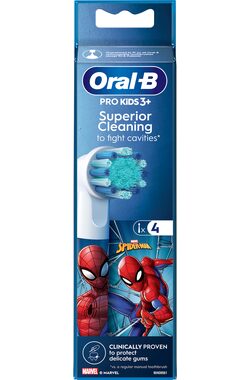Oral-B EB10S Spiderman - 4ks / Náhradné hlavice