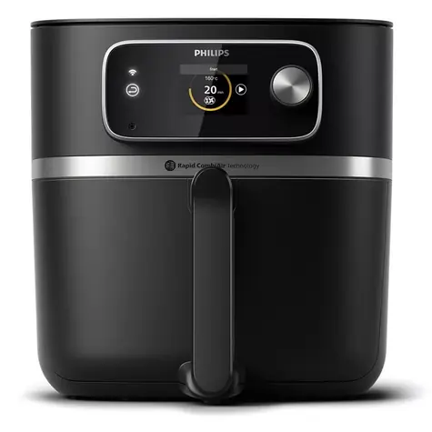 Philips Airfryer XXL HD9880/90 čierna / Teplovzdušná fritéza / 2200 W / objem 8.3 l / Wi-Fi