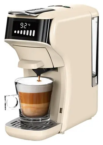 HiBREW H1B biela / kávovar na kapsule 5v1 / Nespresso & Dolce Gusto / 1450 W