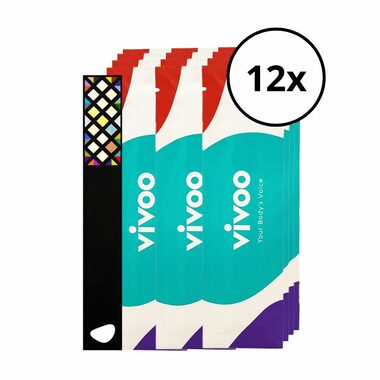 Vivoo Testovací prúžok 12ks čierna / 9 testovaných parametrov