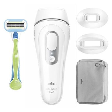 Braun Silk-expert Pro 3 PL3122 biela / IPL epilátor / 3 stupňov intenzity 
