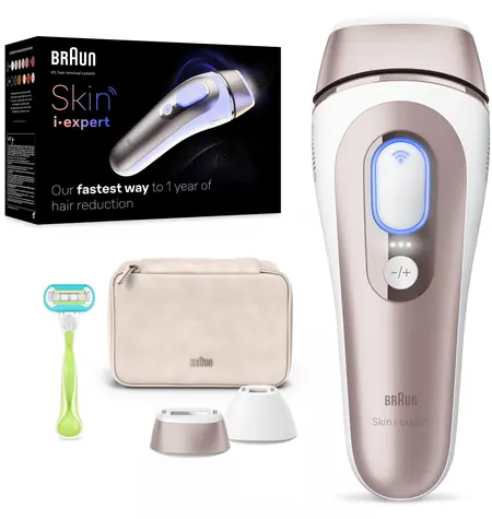 Braun Skin i-expert Pro PL7147 zlatá / IPL epilátor / 3 stupňov intenzity 