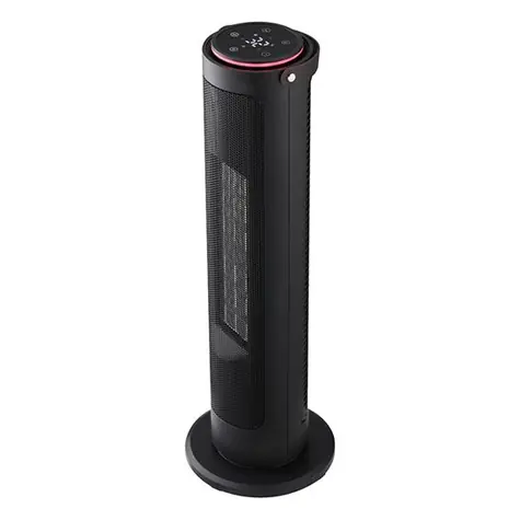 Solight KP10 teplovzdušný ventilátor stĺpový / 2000W / automatické otáčanie / časovač / LED displej
