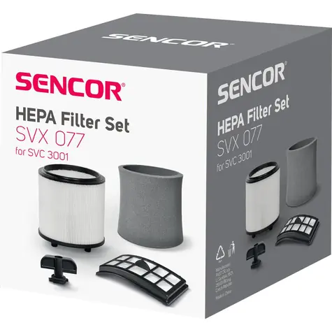 Sencor SVX 077HF / Sada filtrov pre Sencor SVC 3001